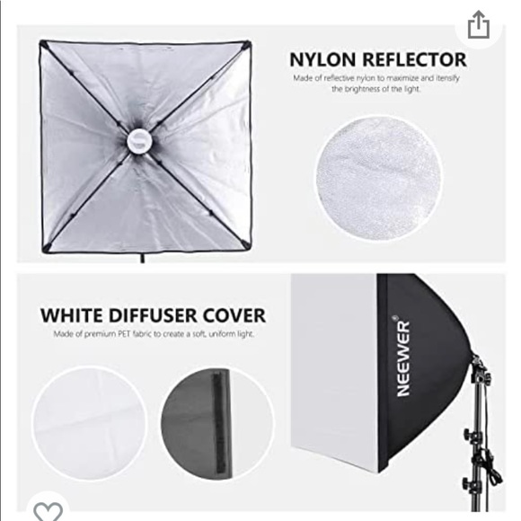 SOLD. Professional Photography Softbox Lighting Kit - Picture 11 of 12